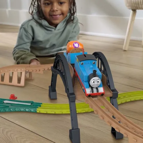 Thomas & Friends Load And Launch Barrel Delivery Train Track