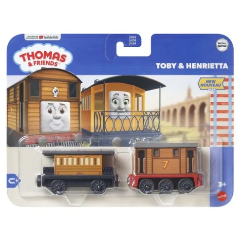 Thomas & Friends Toby And Henrietta Die Cast Train