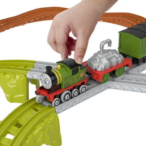 Thomas & Friends Whiff's Recycling Run Train Track Push Along