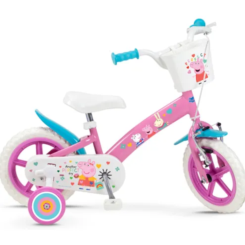 Toimsa 12 Inch Peppa Pig Bike Pink