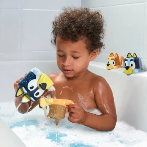Tomy Toomies Bluey Family Bath Pourers 4 Pack