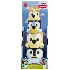 Tomy Toomies Bluey Family Bath Pourers 4 Pack