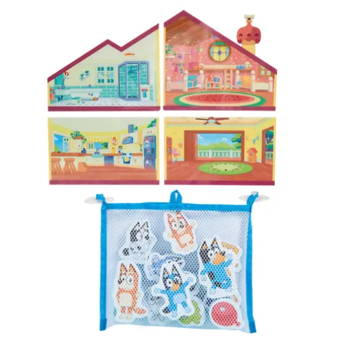 Tomy Toomies Bluey Playdate Bath Stickers