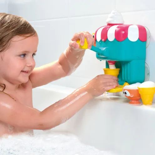 Tomy Toomies Foam Cone Factory Deluxe Bath Playset