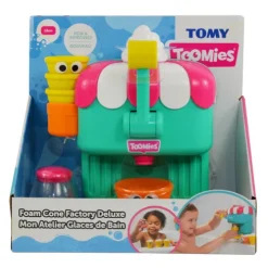 Tomy Toomies Foam Cone Factory Deluxe Bath Playset