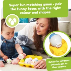 Tomy Toomies Hide & Squeak Eggs