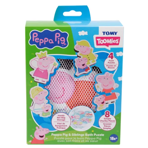 Tomy Toomies Peppa Pig and Siblings Bath Puzzle