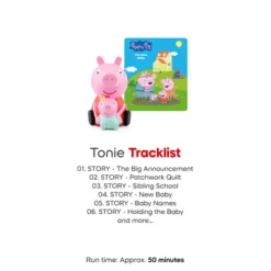 tonies Peppa Pig The New Baby Audio Character