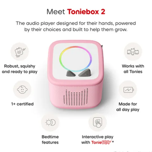 tonies Toniebox 2 Starter Set Pink