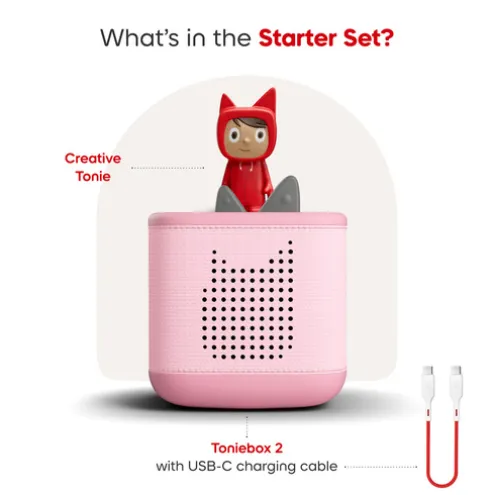 tonies Toniebox 2 Starter Set Pink