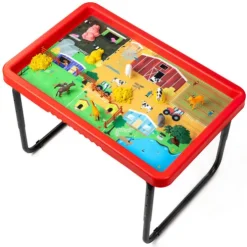Toyrific Play Tray Activity Table Farm and Safari