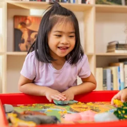 Toyrific Play Tray Activity Table Farm and Safari