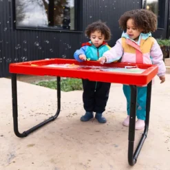 Toyrific Sensory Play Tray Activity Table Red