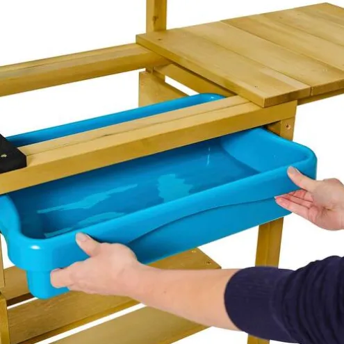 TP Deluxe Wooden Mud Kitchen