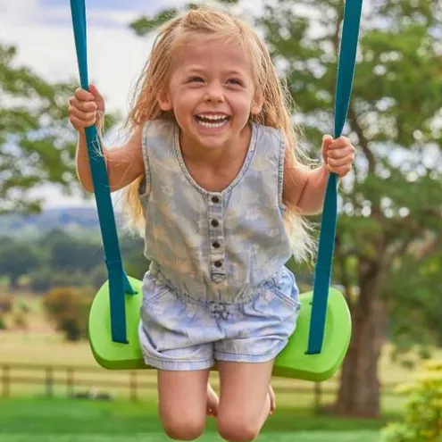 TP Forest Wooden Double Swing Set