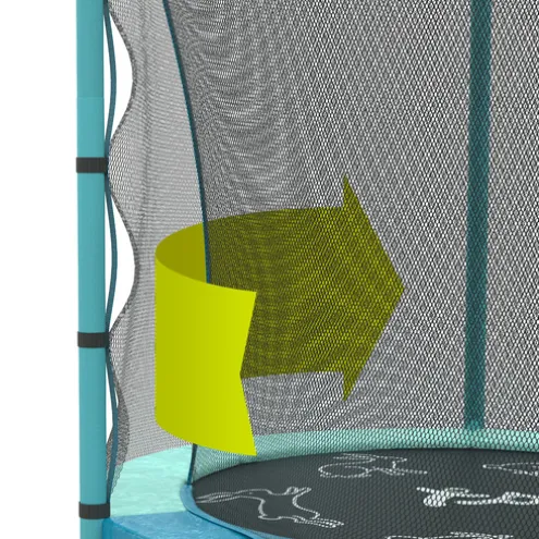 TP 4.5ft Trampoline with Igloo Door