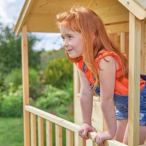 TP Hill Top Wooden Tower Playhouse