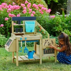 TP Wooden Potting Bench Mud Kitchen
