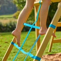 TP Wooden Treehouse with Net