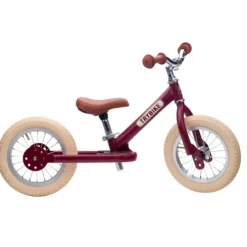 Trybike 12 Inch 2-in-1 Trike Balance Bike Red