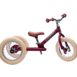 Trybike 12 Inch 2-in-1 Trike Balance Bike Red