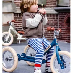 Trybike 12 Inch 2-in-1 Trike Balance Bike Blue