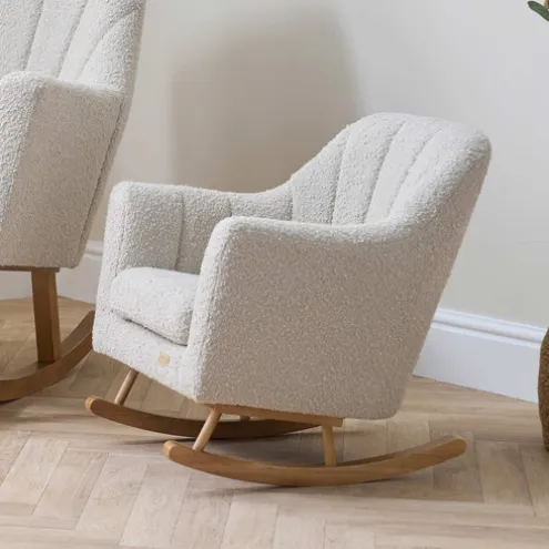 Tutti Bambini Boucle Mushroom Rocking Chair Jonah Mini Me