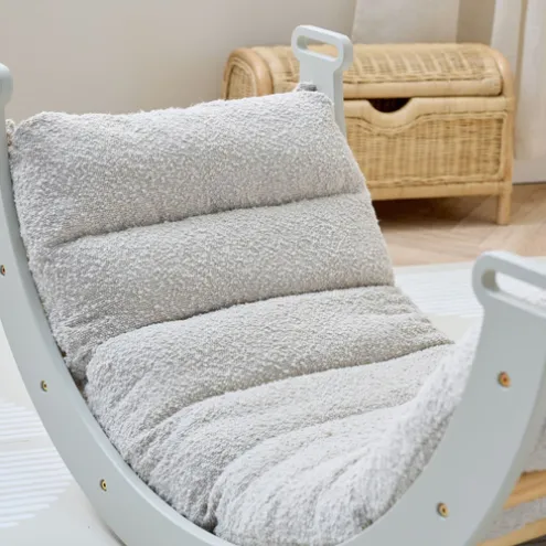 Tutti Bambini Boucle Mushroom Rocking Frame Cushion Scala Pikler