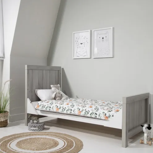 Tutti Bambini Grey 3-in-1 Cot Bed Modena