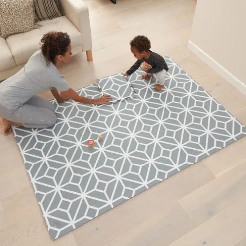 Tutti Bambini Grey Tiles Puzzle Playmat