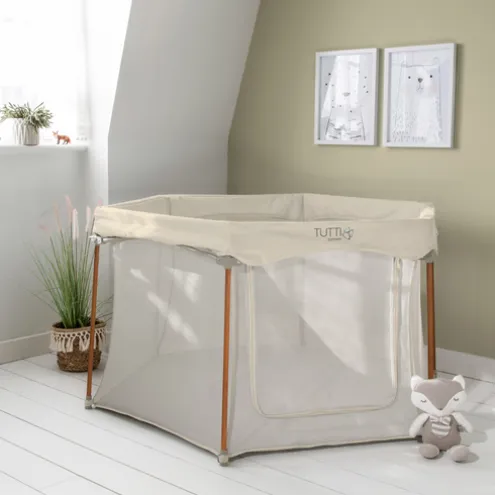 Tutti Bambini Hexa Ecru Playpen