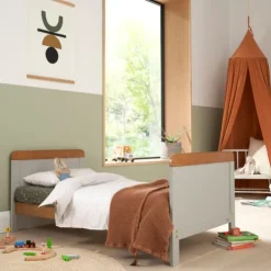 Tutti Bambini Honey Oak Cot Bed with Chest of Drawers and Wardrobe Rio