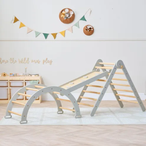 Tutti Bambini 3 in 1 Mushroom Climbing Frame Scala Pikler