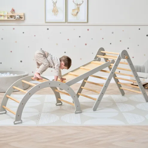Tutti Bambini 3 in 1 Mushroom Climbing Frame Scala Pikler