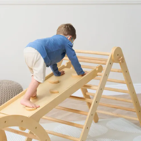 Tutti Bambini 3 in 1 Natural Climbing Frame Scala Pikler