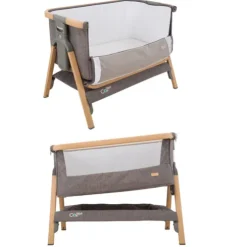 Tutti Bambini Oak Bedside Crib CoZee