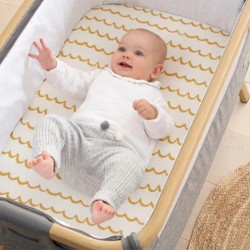 Tutti Bambini Our Planet Bedside Crib Fitted Sheets 2 Pack