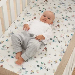 Tutti Bambini Our Planet Cot Bed Fitted Sheets 2 Pack