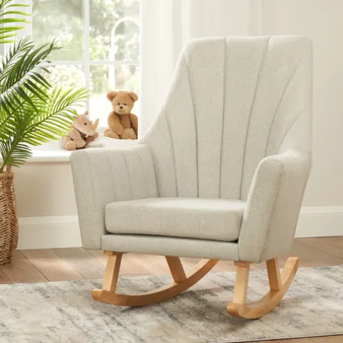 Tutti Bambini Pebble Rocking Chair with Foot Stool Jonah