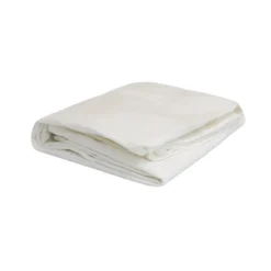 Tutti Bambini White Waterproof Fitted Sheet CoZee