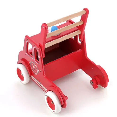 Vilac Fire Engine Wooden Walker
