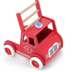 Vilac Fire Engine Wooden Walker