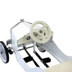 Vilac Large Pedal Car White Ride On