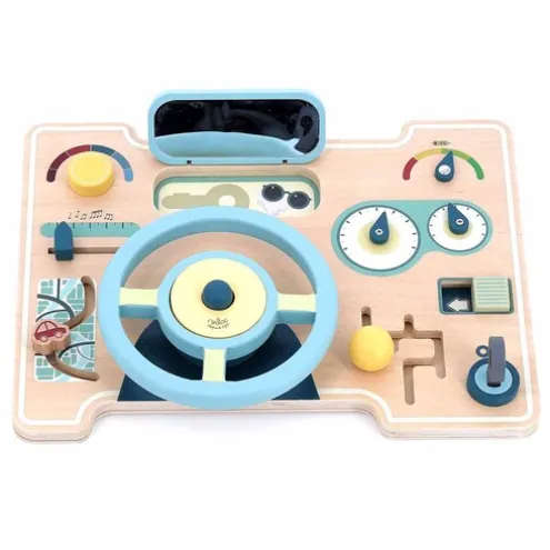 Vilac Wooden Car Board Activity Toy
