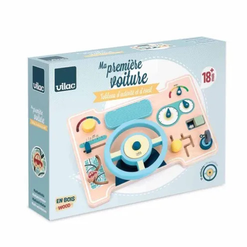 Vilac Wooden Car Board Activity Toy