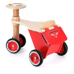 Vilac Wooden Postman Ride On Tricycle