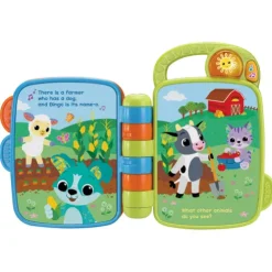 VTech Animals Rhymes Story Time Interactive Story Book