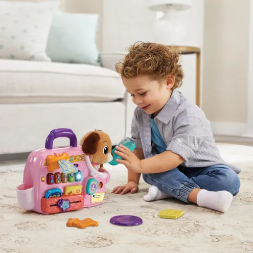 VTech Baby Cutie Puppy Carrier Learning Toy