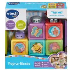 Vtech Baby Pop-a-Blocks Activity Blocks