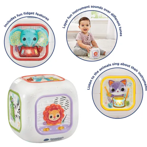 VTech Baby Sensory Sounds Musical Cube